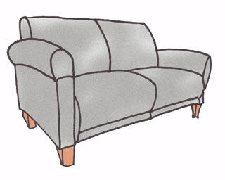 La Z Boy Camden Park Loveseat